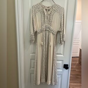 Free People Cream Dress